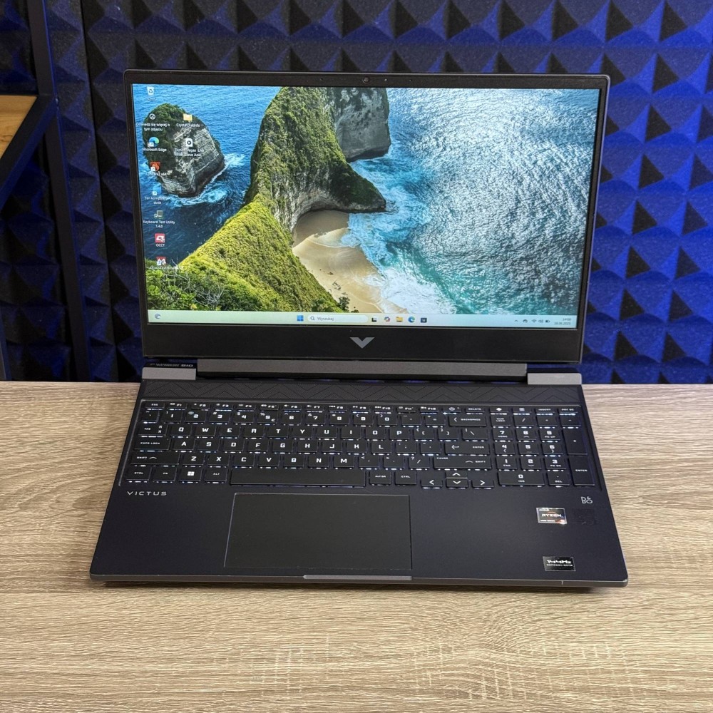 Ноутбук HP Victus 15-FB3001NR 15.6 FHD IPS 144Hz AMD Ryzen 7 8845HS 16 RAM 1000 SSD NVIDIA GeForce RTX 4070 8 ГБ БВ L14-8527