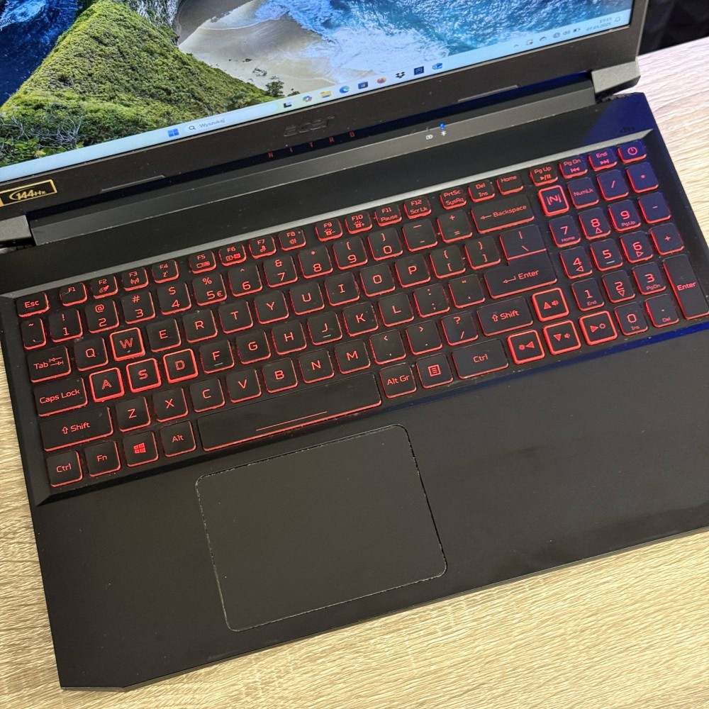 Ноутбук Acer Nitro 5 AN515-55-53XW 15.6 FHD IPS 144Hz Intel Core i5-10300H 16 RAM 256 SSD 1000 HDD NVIDIA GeForce RTX 3050Ti 4 ГБ БВ